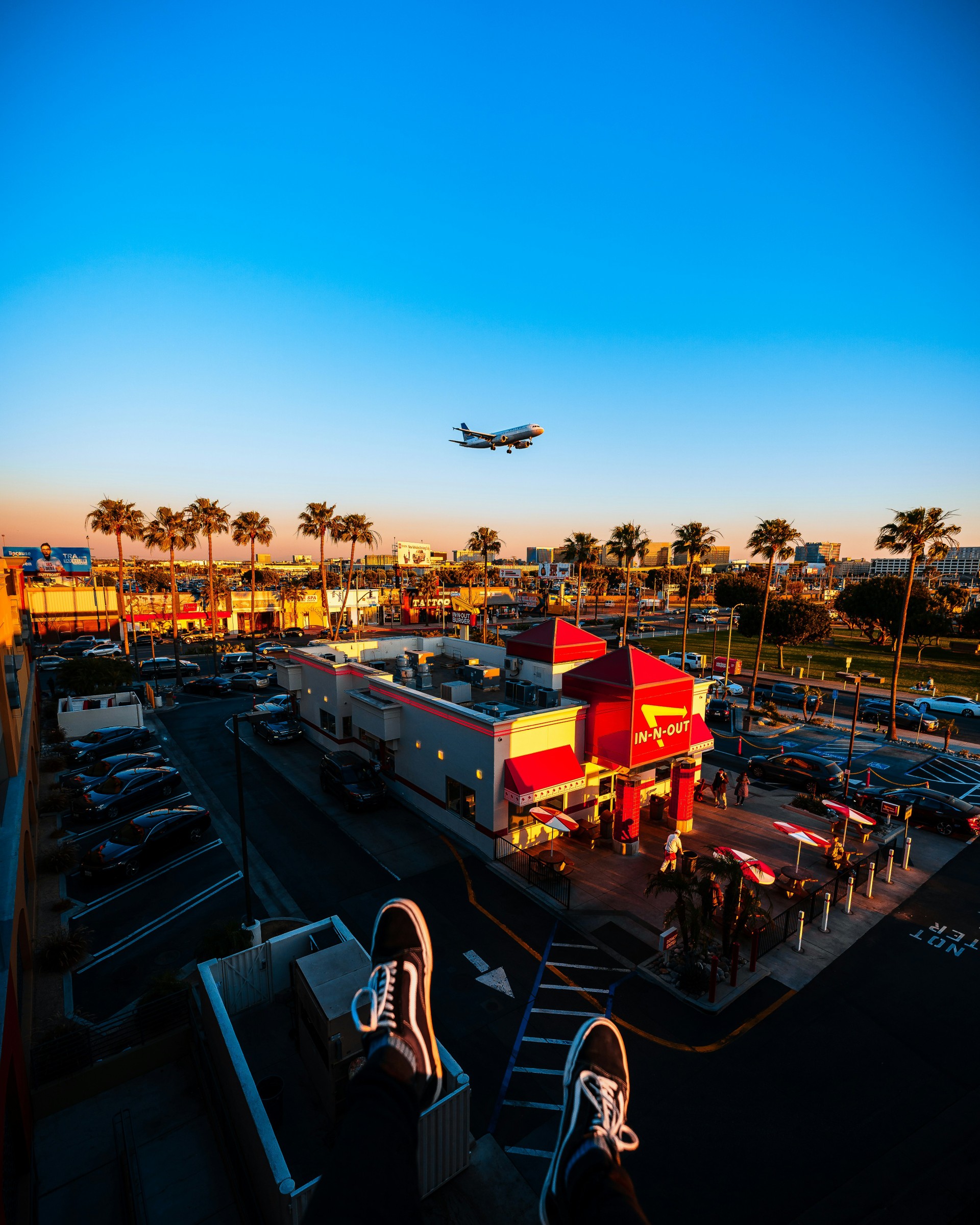 Airport burgers